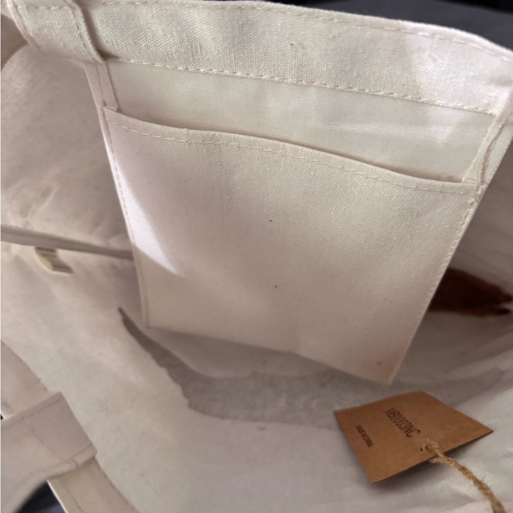 North Carolina Cream Canvas Tote Bag- NEW - Picture 5 of 5